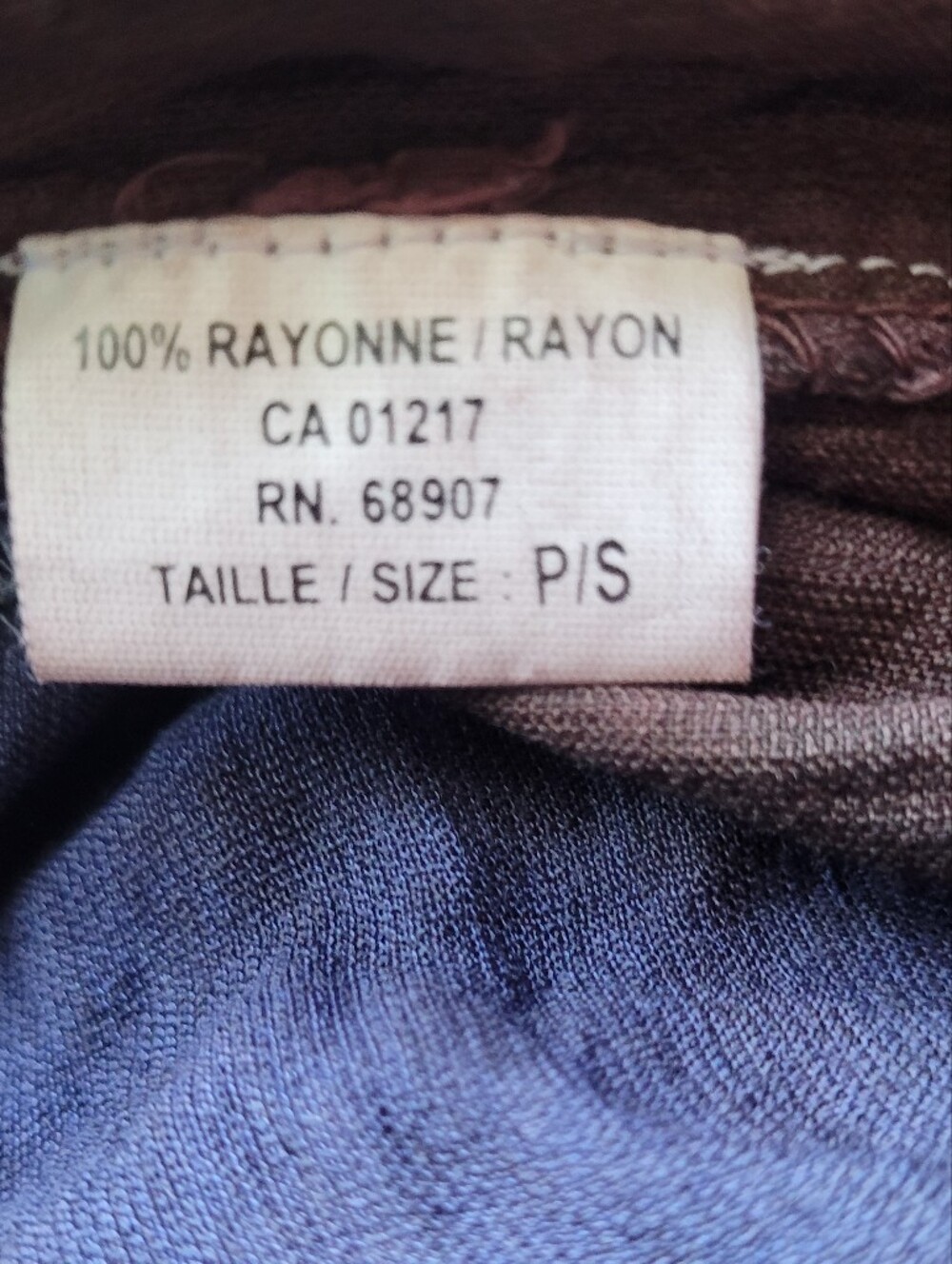 Vintage Le Château Velvet Patchwork Babydoll Tunic, Size S - Picture 9 of 9